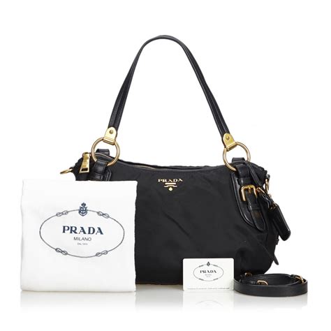 prada classic leather black satchel|prada purses on sale.